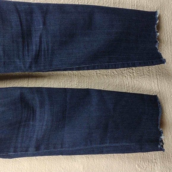 AG Adriano Goldschmied The Stilt Blue Dark Wash Cigarette Leg Ankle Jean - Picture 10 of 11